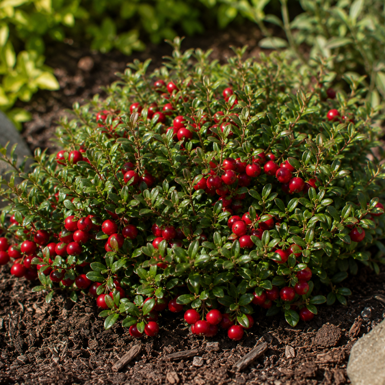 Obrázok Brusnica pravá (Vaccinium vitis-idaea) ´FIREBALLS´- výška 10-20 cm, kont. C1L
